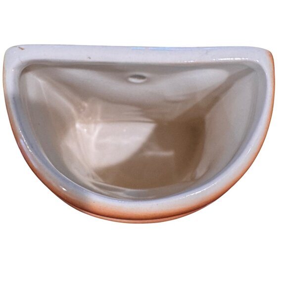 Royal Copley Wall Pocket Salt Box Farm House Decor Salt Server Vintage Farmhouse - Picture 4 of 10